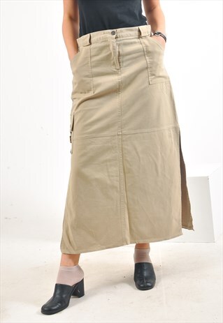 VINTAGE 90'S MAXI CARGO SKIRT