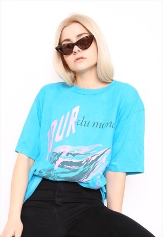 VINTAGE 90S REEBOK LOGO TOP T-SHIRT