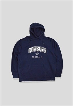 Vintage 1990s Dallas Cowboys NFL Hoodie / Embroidered / Vintage