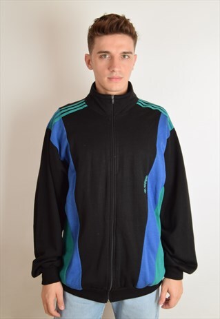 VINTAGE ADIDAS JACKET MADE IN FRANCE SIZE XL (2558)