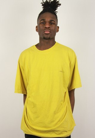 VINTAGE MUSTARD ADIDAS TSHIRT