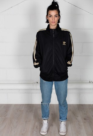 VINTAGE ADIDAS 3 STRIPES UNISEX TRACKTOP