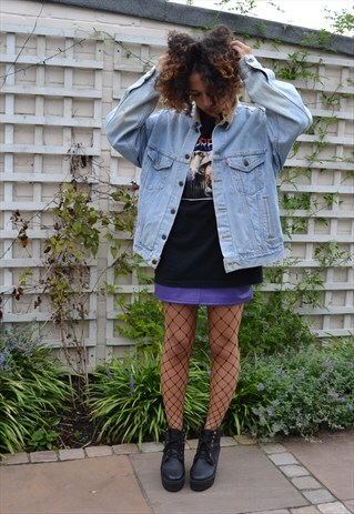 LEVI'S VINTAGE HAND PAINTED CORDUROY COLLAR JACKET