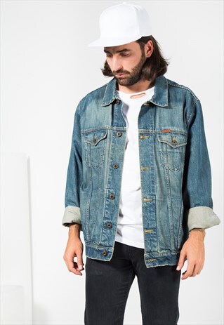 jackets asos marketplace s1006 ralph 80s polo lauren denim jacket coats