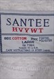 VINTAGE 90'S SANTEE SWEATSHIRT SCHOOLE CREWNECK GREY LARGE