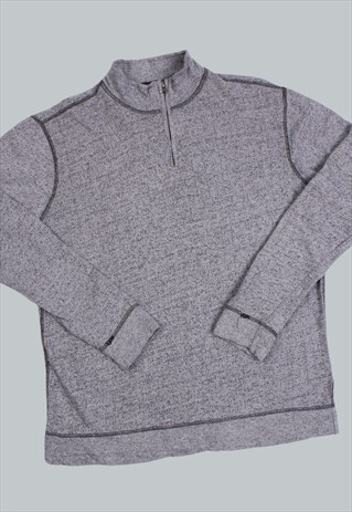 plain quarter zip sweatshirt