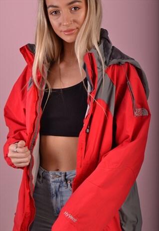 RED THE NORTH FACE JACKET GNF784