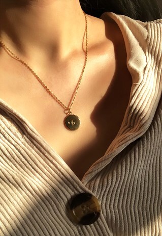 ZODIAC STAR SIGN NECKLACE GOLD PLATED