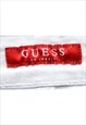 VINTAGE GUESS WHITE Y2K DENIM SKIRT - M