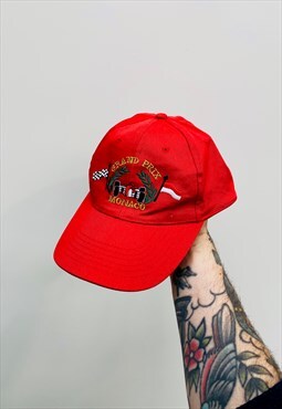 Vintage Monaco grand prix F1 Embroidered Hat Cap