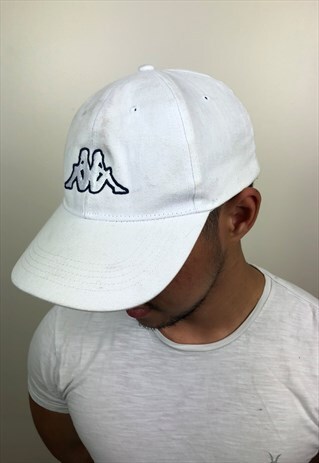 VINTAGE WHITE KAPPA CAP