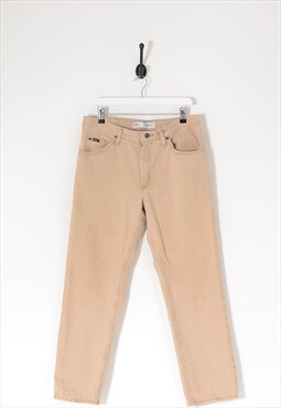 Vintage lee straight leg chino trousers w29 l28 BV9735