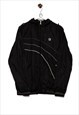 Vintge Fila Transition Jacket Branded Stick Black