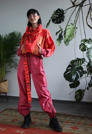 VINTAGE 80S PARACHUTING TEAM JUMPSUIT