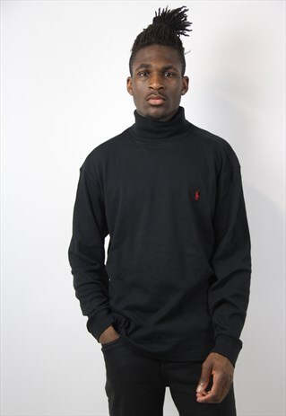 VINTAGE RALPH LAUREN POLO NECK JUMPER