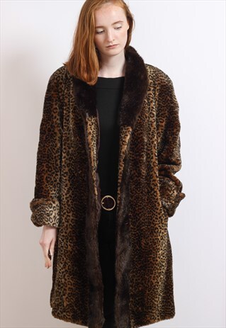 VINTAGE FAUX FUR JACKET