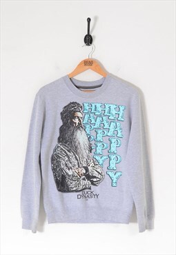 Duck dynasty sweatshirt grey small - bv9989