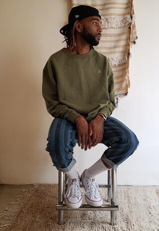 VINTAGE 90S CLASSIC SPORTSWEAR GREEN SWEATSHIRT XL