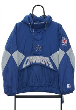 Vintage Starter NFL Dallas Cowboys Pullover Jacket Mens