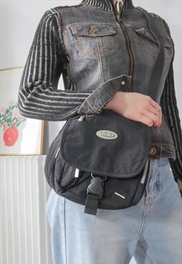 DDP Black Cargo Crossbody Bag