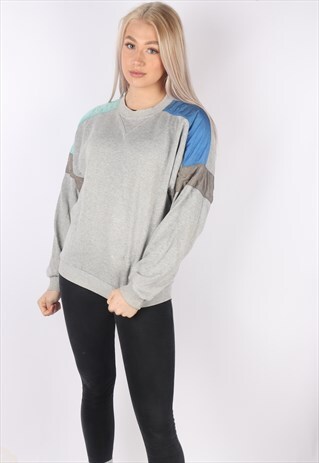 VINTAGE ADIDAS SWEATSHIRT JUMPER CREW NECK SPORTS 8 S 90S