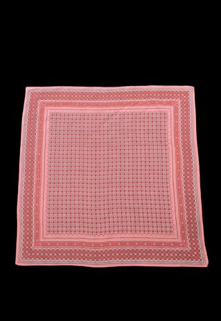 70's Vintage Retro Ladies Pink Scarf