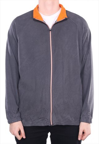Starter - Grey Zipped Fleece Jacket - XLarge