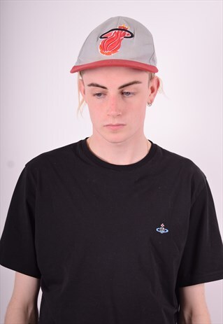 NBA MENS VINTAGE CAP MEDIUM GREY 90'S