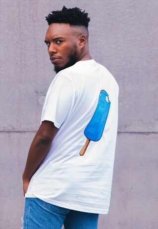 BAKERY PACK WHITE T-SHIRT - BLUE VANILLA