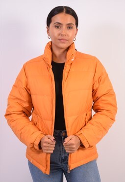 Vintage K-Way Padded Jacket Orange