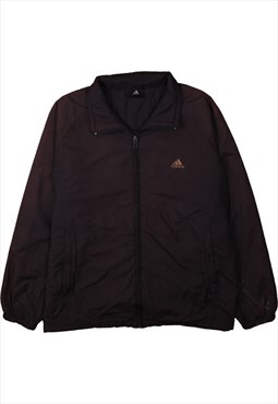 Vintage 90's Adidas Windbreaker Lightweight Full Zip Up