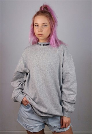 CHIEMSEE VINTAGE 90'S UNISEX SWEATSHIRT / JUMPER LARGE LOGO