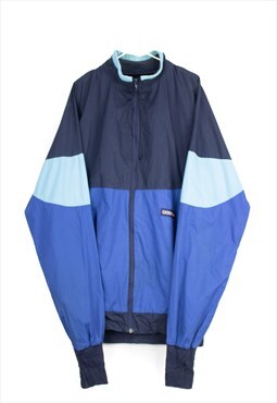 Vintage 80s Dobson Sport Track Jacket in Blue XL
