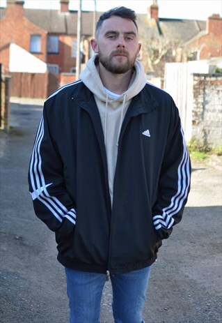 VINTAGE 90'S ADIDAS WINDBREAKER TRACK JACKET