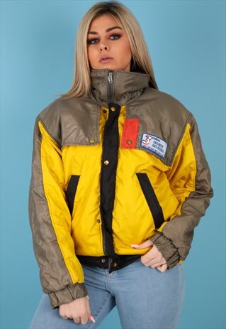 VINTAGE SKI JACKET IN MULTI NJ558
