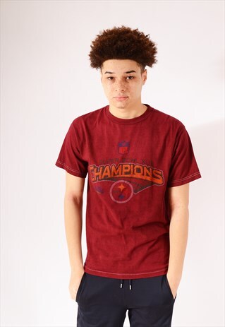 VINTAGE NFL PITTSBURGH STEELERS T-SHIRT BURGUNDY