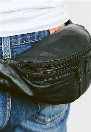 LEATHER BUM BAG