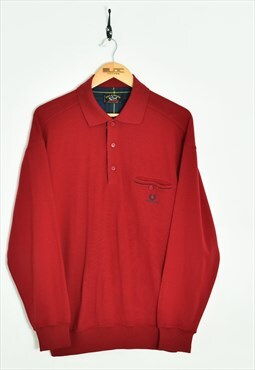 Vintage Paul & Shark Sweater Red Large