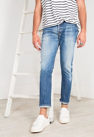 VINTAGE 80'S LEVI'S SLIM FIT DENIM JEANS / S0129