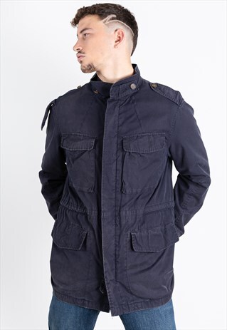 OUTWEAR VINTAGE 80S WINTER TOMMY HILFIGER COAT / S9313