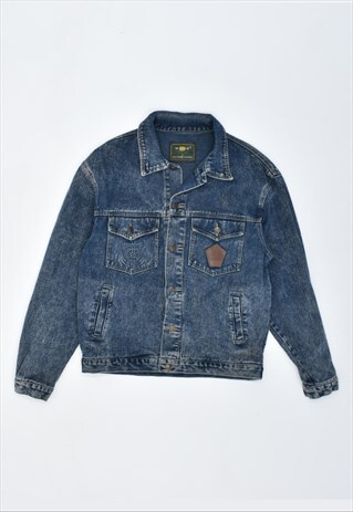 VINTAGE 90'S LARGE DENIM JACKET BLUE