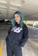 Vintage New Balance Black Pullover Hoodie
