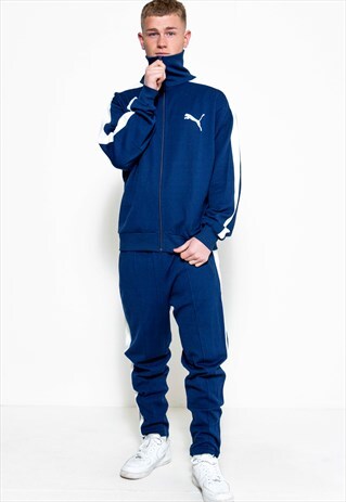 VINTAGE 90'S NAVY FULL TRACKSUIT