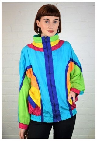 VINTAGE 90'S NYLON SHELL JACKET