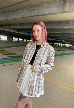 Vintage Ralph Lauren Plaid Embroidered Shirt