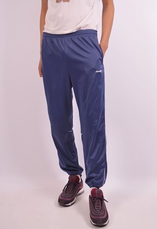 VINTAGE REEBOK TRACKSUIT TROUSERS BLUE