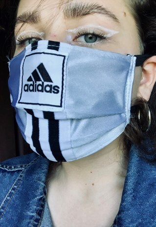 ADIDAS REWORKED FACE COVERING WITH LOGO. UNISEX