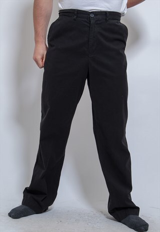VINTAGE RALPH LAUREN TROUSERS IN BLACK XL