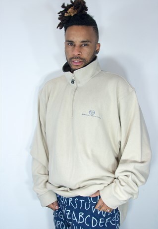SERGIO TACCHINI 1/4 ZIP SWEATSHIRT