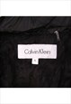 VINTAGE 90'S CALVIN KLEIN PUFFER JACKET FAUX FUR HOOD